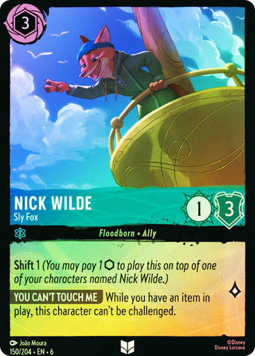 Nick Wilde - Sly Fox (LOR_AZU) / Foil