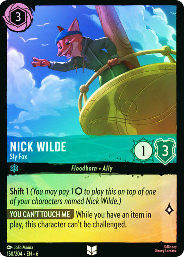 Nick Wilde - Sly Fox (LOR_AZU) / Foil