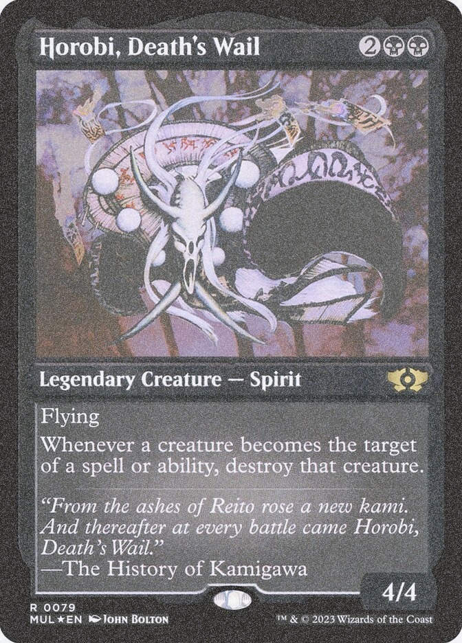 Horobi, Death's Wail (MUL) (79) / Foil Etched