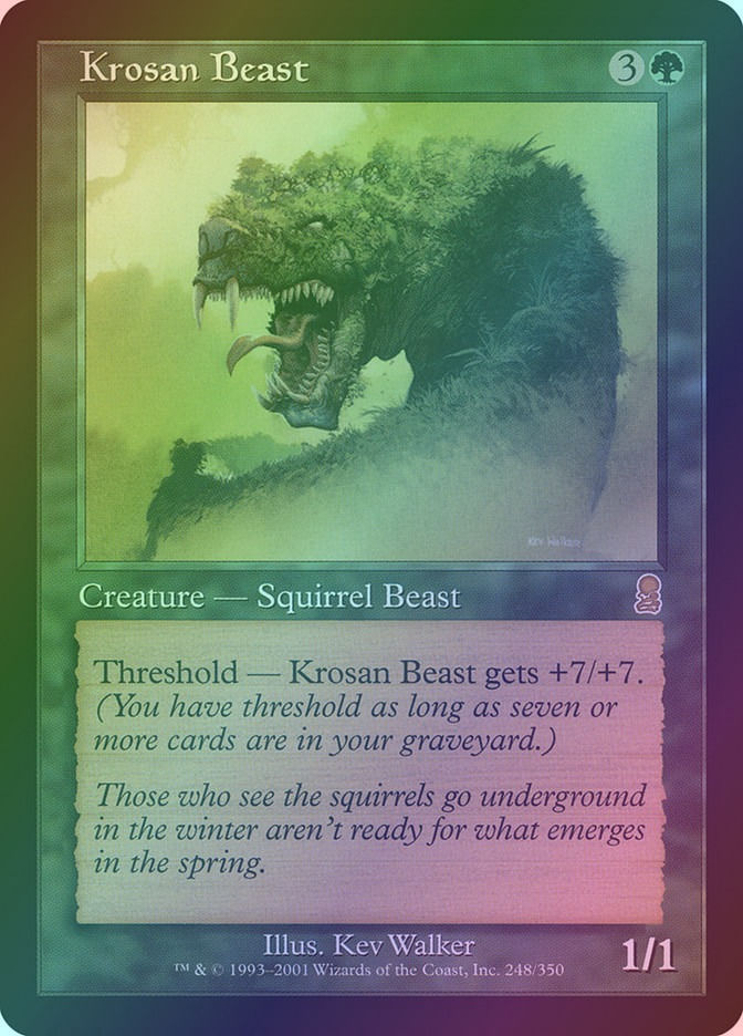 Krosan Beast (ODY) (248) / Foil