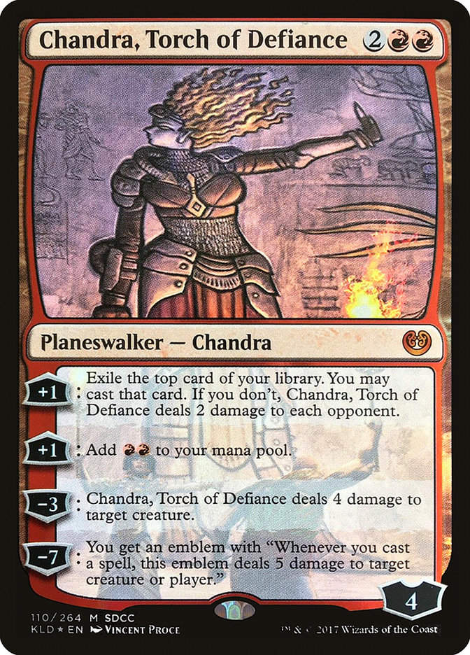 Chandra, Torch of Defiance (PS17) (110) / Foil
