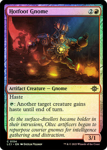 Hotfoot Gnome (lci) / Foil