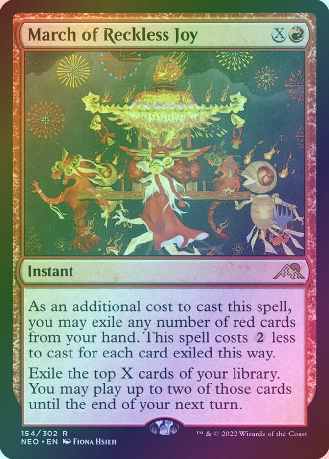 March of Reckless Joy (PNEO) (154p) / Foil