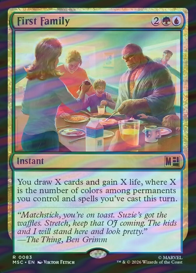 First Family (MSC) (83) / Surge Foil