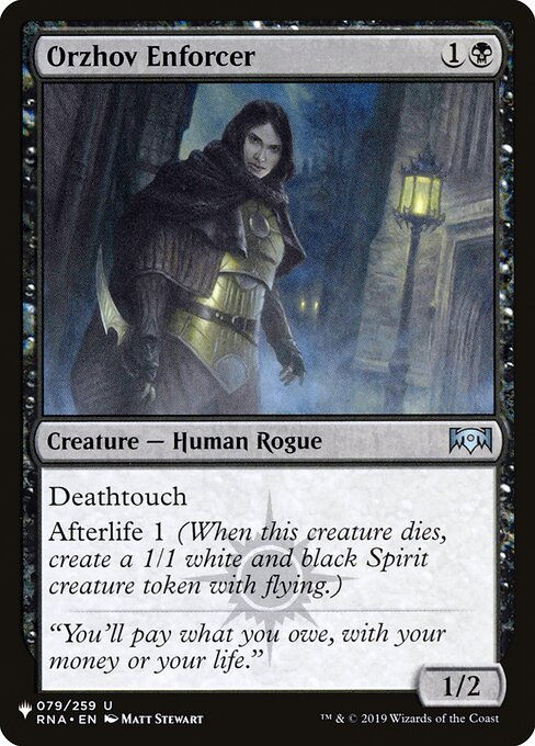Orzhov Enforcer (PLST) (RNA-79)