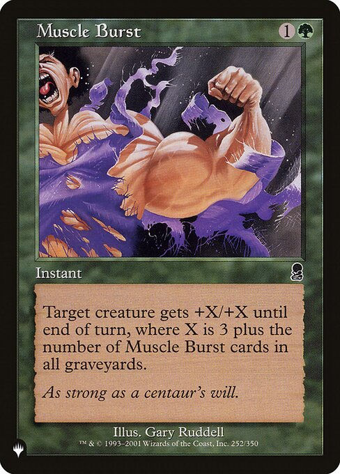 Muscle Burst (PLST) (ODY-252)