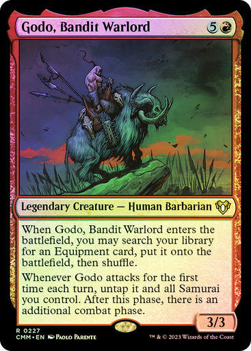 Godo, Bandit Warlord (cmm) / Foil