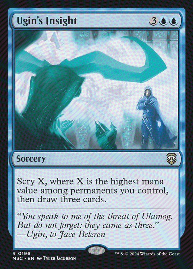 Ugin's Insight (M3C) (196) / Ripple Foil