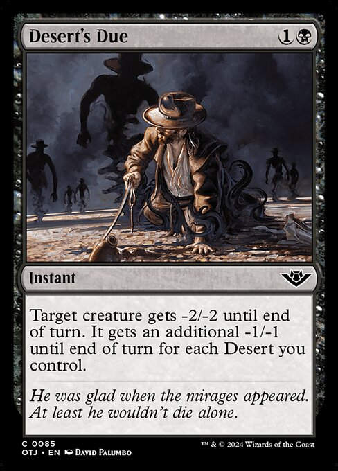 Desert's Due (otj) (85)
