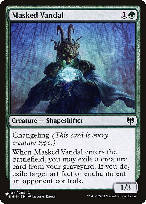 Masked Vandal (PLST) (KHM-184)