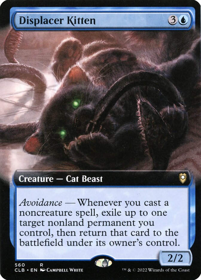 Displacer Kitten (CLB) (560) / Extended Art