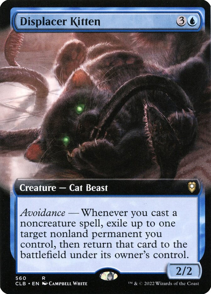 Displacer Kitten (CLB) (560) / Extended Art