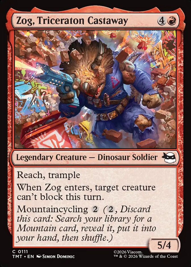 Zog, Triceraton Castaway (TMT) (111)