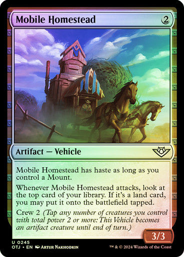Mobile Homestead (otj) (245) / Foil