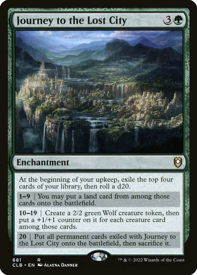 Journey to the Lost City (CLB) (681)