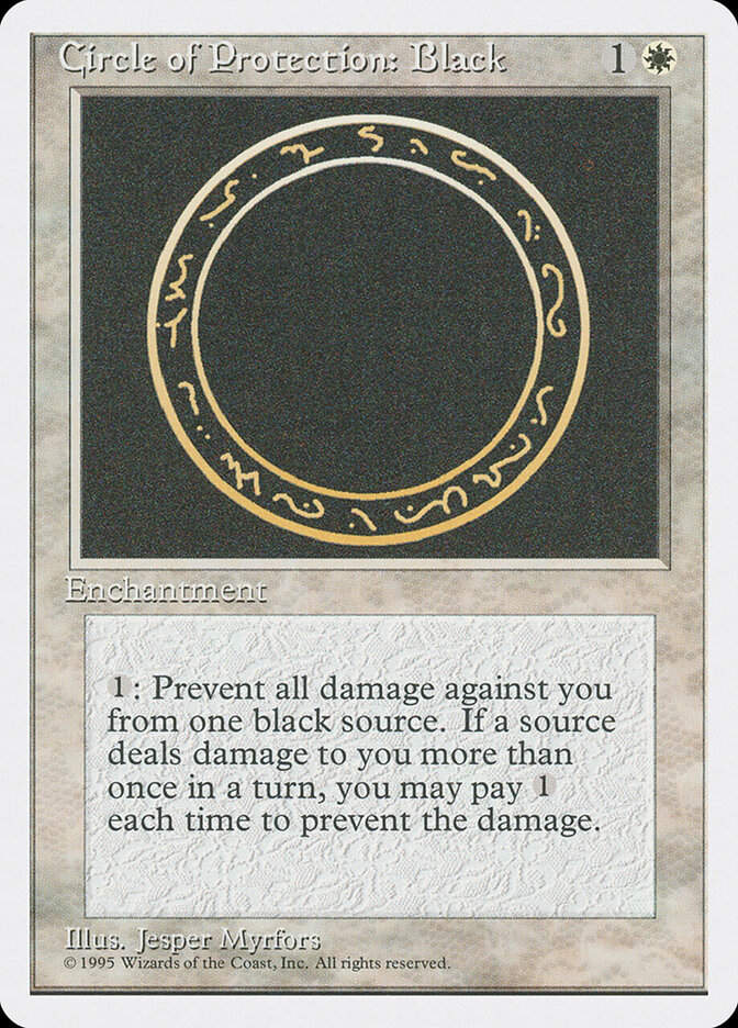 Circle of Protection: Black (4ED) (14)