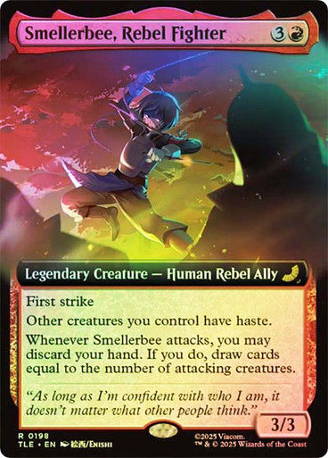 Smellerbee, Rebel Fighter (TLE) (198) / Extended Art / Foil