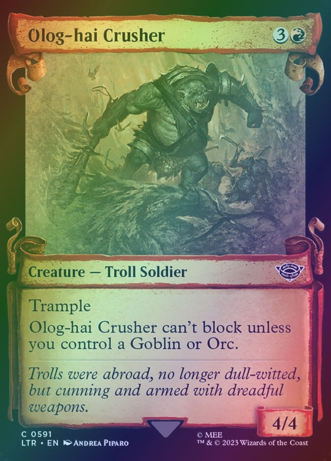 Olog-hai Crusher (LTR) (591) / Showcase / Foil