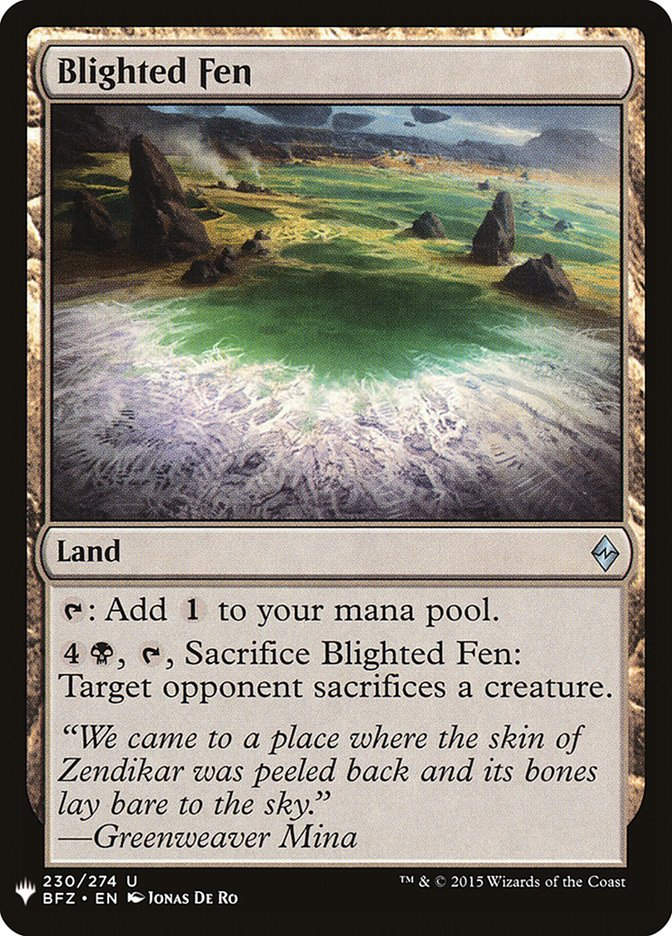 Blighted Fen (MYS)