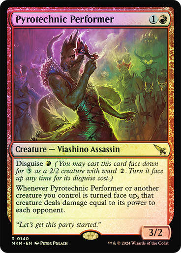 Pyrotechnic Performer (mkm) (140) / Foil