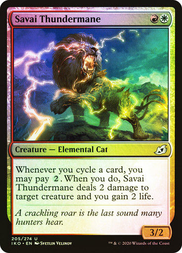 Savai Thundermane (IKO) (205) / Foil