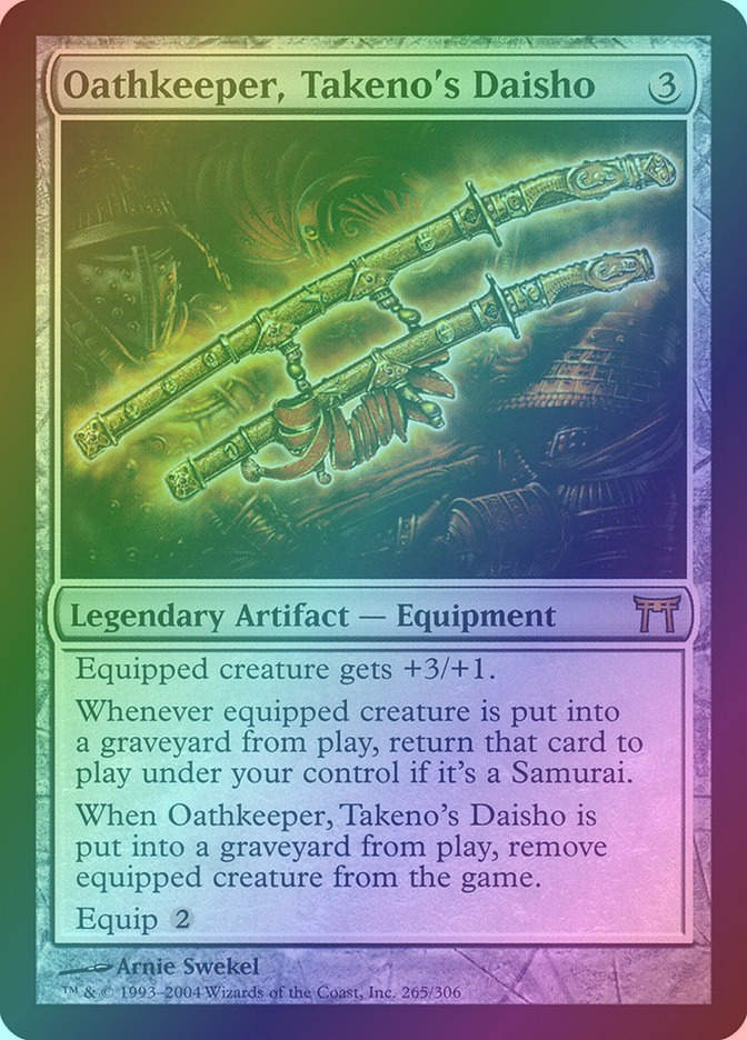 Oathkeeper, Takeno's Daisho (CHK) (265) / Foil