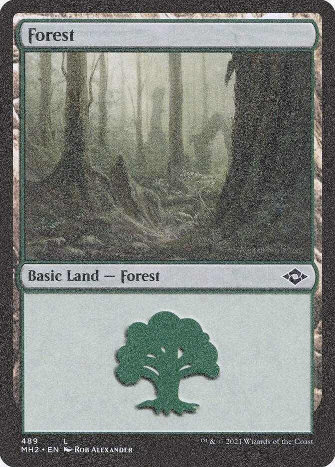 Forest (MH2) (489) / Foil Etched