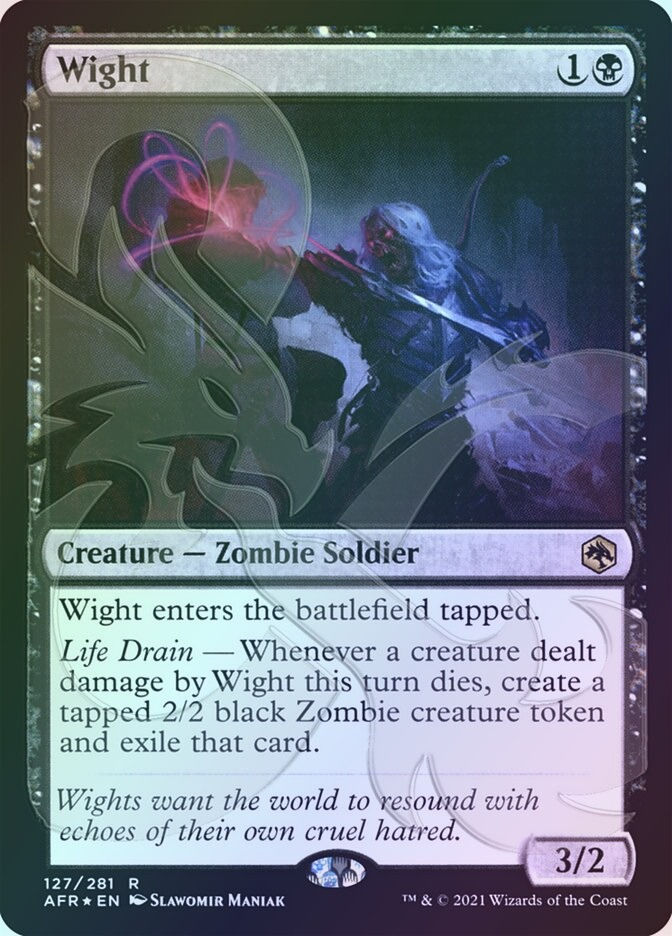 Wight (PAFR) (127a) / Embossed Foil