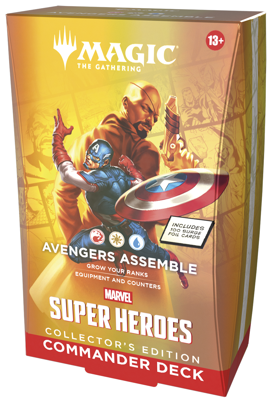 Marvel Super Heroes Commander Decks Collector's Edition - Avengers Assemble — cara 2 de 2