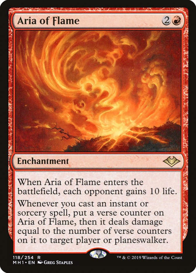 Aria of Flame (MH1) (118)