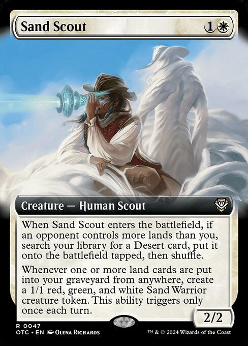 Sand Scout (otc) (47) / Extended Art