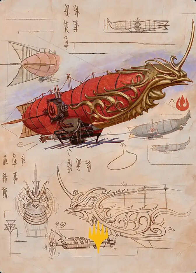 Phoenix Fleet Airship // Phoenix Fleet Airship (ATLA) (35) / NO Firmada