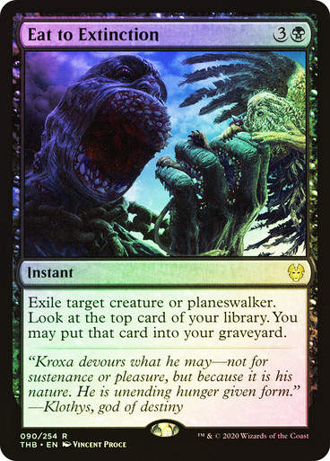 Eat to Extinction (THB) (90) / Foil