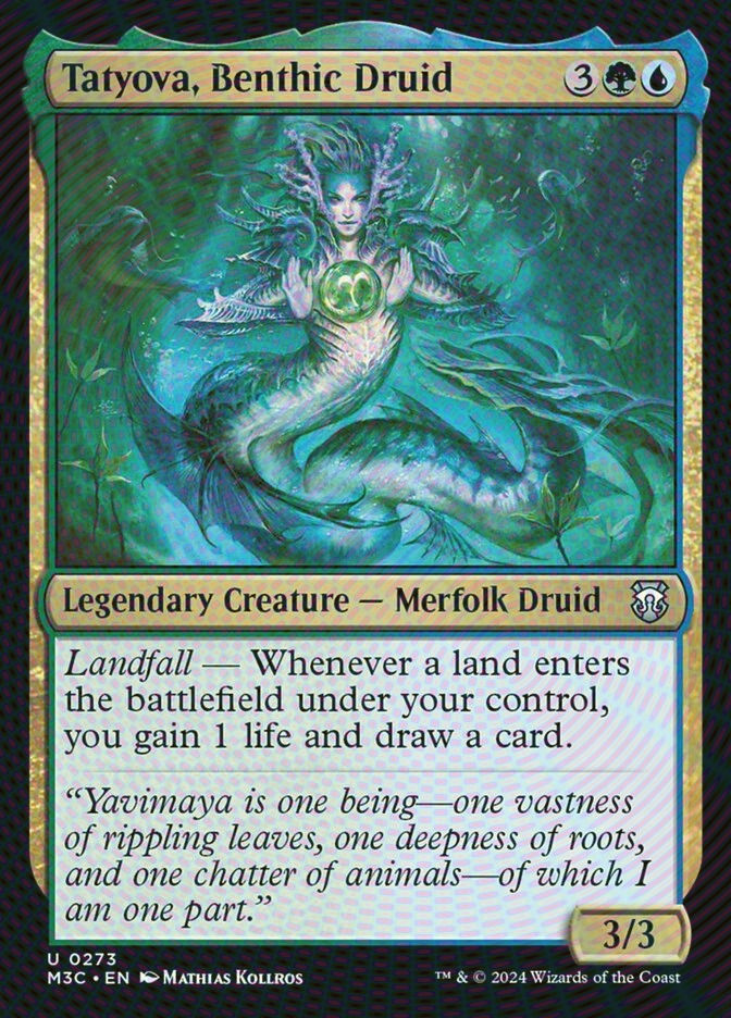 Tatyova, Benthic Druid (M3C) (273) / Ripple Foil