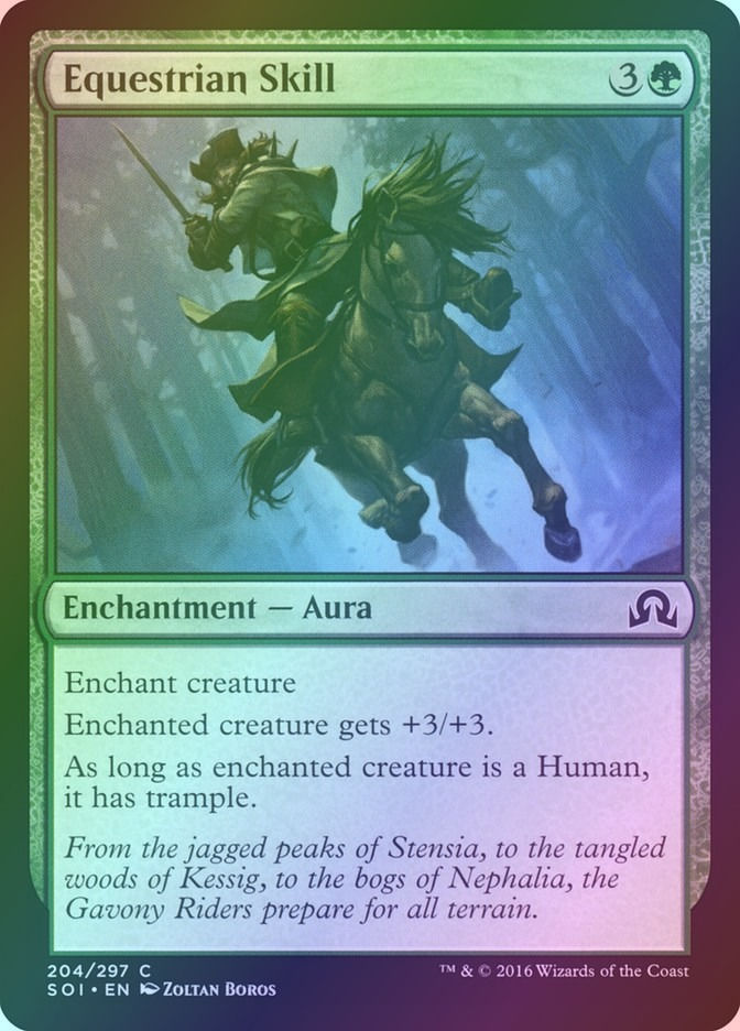 Equestrian Skill (SOI) (204) / Foil