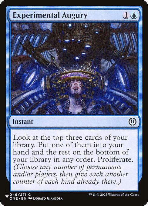 Experimental Augury (PLST) (ONE-49)