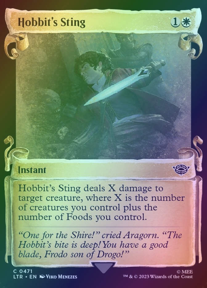 Hobbit's Sting (LTR) (471) / Showcase / Foil