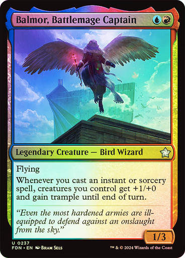 Balmor, Battlemage Captain (FDN) (237) / Foil