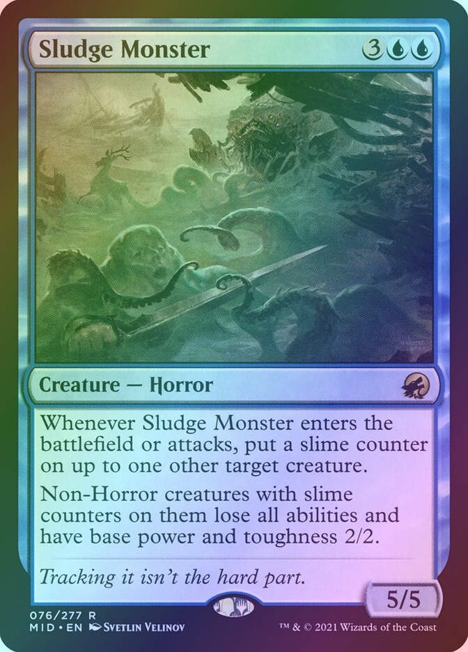 Sludge Monster (MID) (76) / Foil