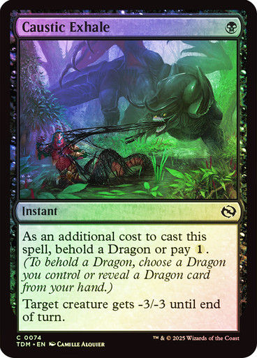 Caustic Exhale (TDM) (74) / Foil