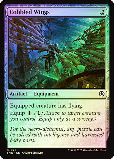 Cobbled Wings (INR) (258) / Foil