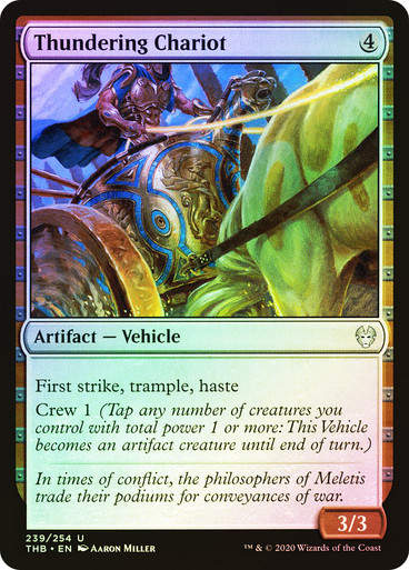 Thundering Chariot (THB) (239) / Foil