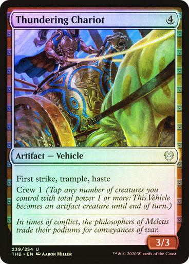 Thundering Chariot (THB) (239) / Foil