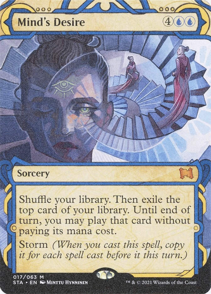 Mind's Desire (STA) (17) / Borderless / Showcase / Foil Etched