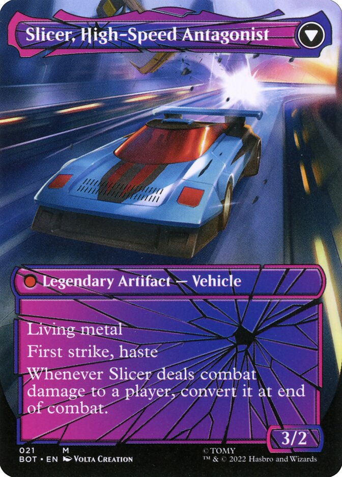 Slicer, Hired Muscle // Slicer, High-Speed Antagonist (BOT) (21) — cara 2 de 2