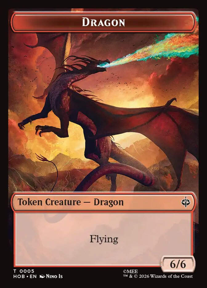Dragon // Stone Boulder (THOB) (5 // 11)
