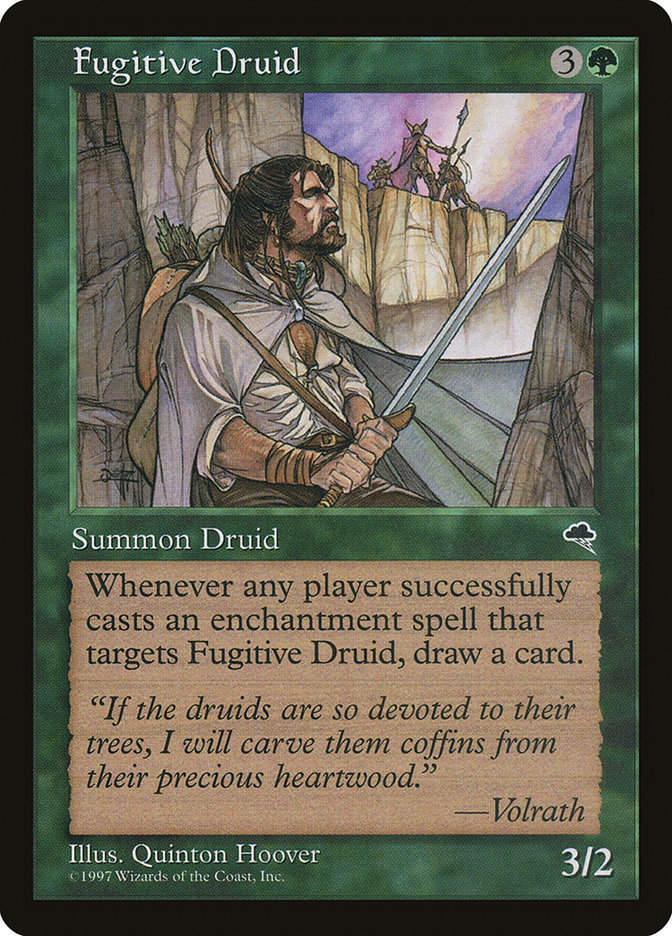 Fugitive Druid (TMP) (229)
