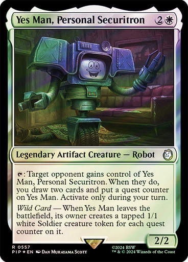 Yes Man, Personal Securitron (pip) (557) / Surge Foil