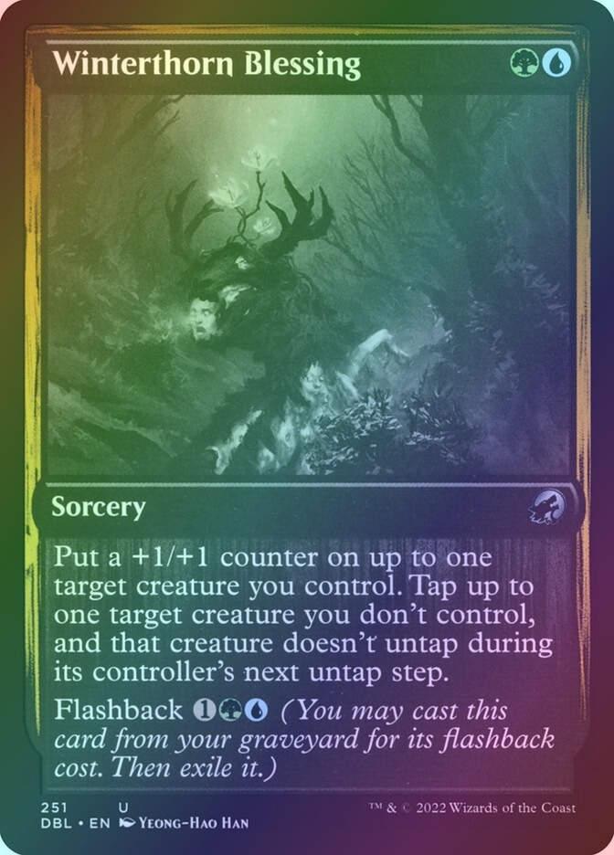 Winterthorn Blessing (DBL) (251) / Foil