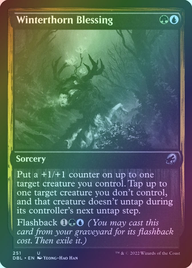 Winterthorn Blessing (DBL) (251) / Foil